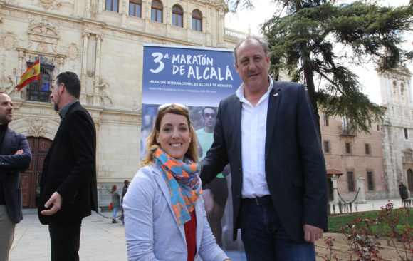 Eva Moral y Fermín Cacho para la III Maratón de Alcalá