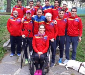 Serie Mundial Paratriatlón Milán Equipo Español