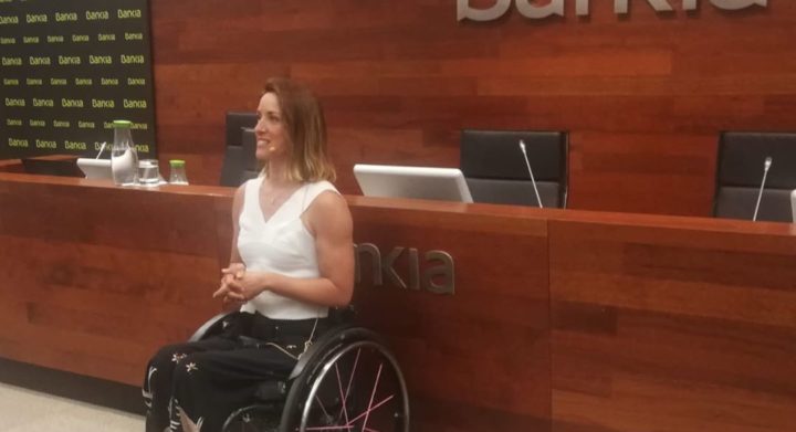 Eva Moral en acción Bankia