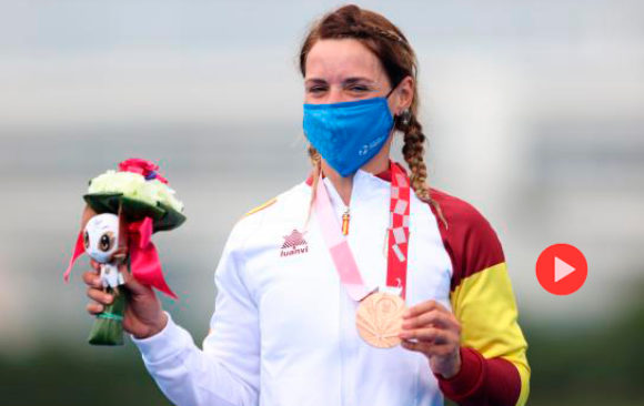 Entrevista de la Cadena Ser a Eva Moral, medalla paralímpica en triatlón